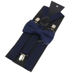 Adjustable Elastic Leather Suspenders Bowtie Set Men Women Sage Green Braces Straps For Wedding Y-Back Shirt Accessories Gift