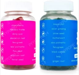 Top&Peach Support Combo Pack Multivitamin Gummies for Women Includes Herbal Extracts & Essential Vitamins Gluten Free 60 Count