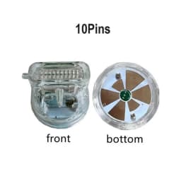 2 In 1 Gold RF Microneedle Machine, Fractional Radiofrequency Microneedling Device for Acne Scar Removal, Stretch Mark Reduction
