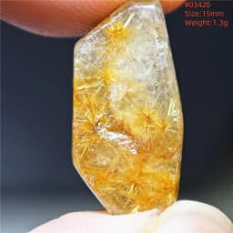 Natural Gold Rutilated Quartz Pendant Sun Flower Rutilated Quartz Jewelry Raw Material Love Women Brazil AAAAAAA