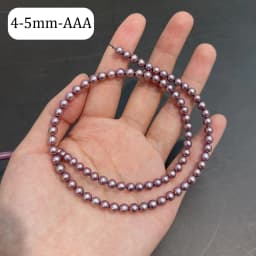 AAA 2-3mm High Quality Near-round Beads Exquisite Natural Freshwater Pearls for Jewelry Making DIY Necklace Bracelet Accessories