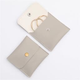 1Pc PU Leather Jewelry Packaging Bags Necklace Ring Bracelet Earrings Organizer Storage Snap High End Mini Gift Jewelry Pouch