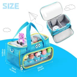 For Toniebox StarterCarrying Bag Portable Organizer Bag With Shoulder Strap And Handle Bar Collectibles Bags
