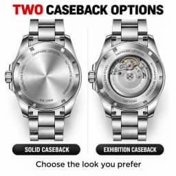 CORGEUT Custom Logo Automatic Watch Men NH35 Miyota Sapphire Crystal Ceramic Bezel 100M Waterproof Luminous Steel Wristwatch