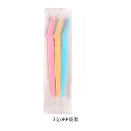 3pcs Eyebrow Trimmer Blade Shaver Portable Face Razor Eye Brow Epilation Hair Removal Cutters Safety Razor Woman Makeup