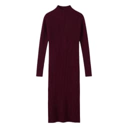 Sweater Dress Female 2026 Winter Knitted Basic Casual Women's Dresses Ladies Korean Fashion Clothes Clothing Robe Elegant Black
