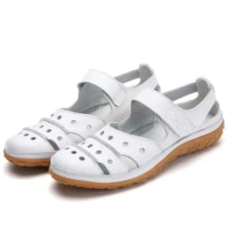 Women Sandals New Spring Summer Flat Hollow Out Ladies Shoes Buckle Solid Color Women's Sandals Beach Shoes Tailor-made Suits