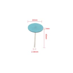 12pcs Silicone Point Rubber Mounted Polisher 2.35mm Shank Jewelry Grinding Head Rotary Tools
