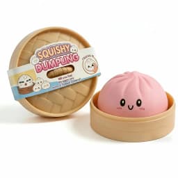 New 9 Styles Glitter Dumpling Glitter Dumpling Squishy with Box Dumplings Sensory Squeeze Toy for Stress Relief