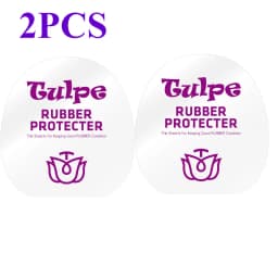 KOKUTAKU Blütenkirsche Table Tennis Racket Rubber Non-Sticky Protective Film PVC Transparent Waterproof Cover For Ping Pong Bat