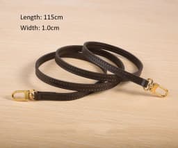 Fashion Genuine Leather Bag Strap High Quality Shoulder Strap Bag Accessories Narrow Bag Strap Hot Fashion Shoulder Bag Parts