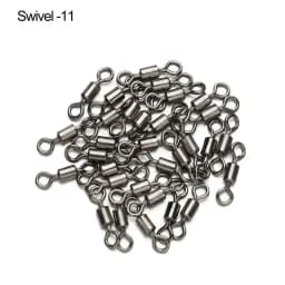 30Pcs Carp Fishing Accessories Spinner Swivel Stop Beads Anti-tangle Sleeve Stops for Running Lead Feeder Rigs Tackle