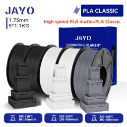 JAYO 3D PETG/ High Speed Matte PETG / PLA Classic Printer Filament 1.75mm 3D Printer Filament 5.5KG Neatly Wound PETG for 3D
