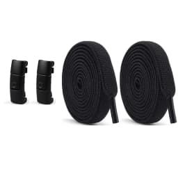No Tie Shoe Laces Press Lock Shoelaces Without Ties Elastic Laces Locking Without Detachment 8mm Widened Flat Shoelace for Shoes