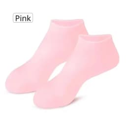 Silicone Skin Care 3-Piece Set - Reusable Moisturizing Mask Set, Gloves, Socks - For Face, Hands and Feet Dry, Cracked Skin, Set
