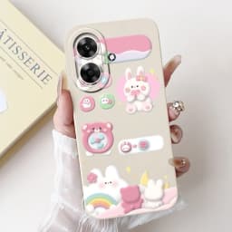 For Realme Note 60 Case RMX3933 Cool Machine Fashion Painted Cover Soft TPU Phone Case For Realme Note 60X Note60 Narzo N61 Bags