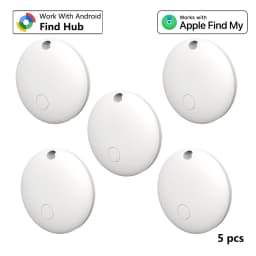 Mini GPS Dual System Tracker For Apple Find My/Android Google Find Hub App Item Finder Bag/Key Locator Smart Bluetooth Tracker