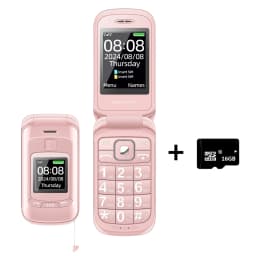 Mafam F899 Senior Flip Feature Phone Two Screen 2Sim Big Button SOS Dial Torch Clamshell Mobile Retro Style 15 days Long Standby