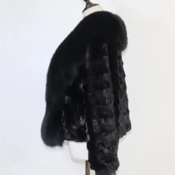 Real Mink Fur Coat For Women Winter Warm 100% Genuine Mink Fur Jacket With Fox Fur Collar Lady Quality Natural Mink Fur Overcoat