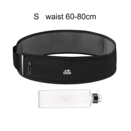 Running Belt Waist Bag with Water Bottle 330ml Women Sports Fanny Pack Men Phone Pouch Jogging Gym Bags Hydration Run