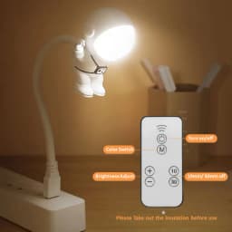 USB Night Light With Remote Control Mini LED USB Plug Eyes Protection LED for Bedroom Reading Desk Lamp Gift