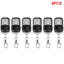 Universal 4 Buttons Garage Door Opener Remote Control 433MHZ Clone Fixed Learning Rolling Code Duplicator Garage