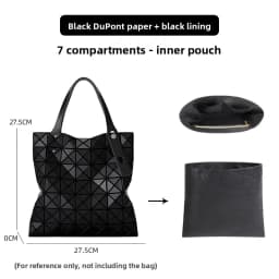 Extended Diamond Boston Bag Six-Grid Ten-Grid Shoulder Strap Lengthened Chain Belt for Three Houses Life