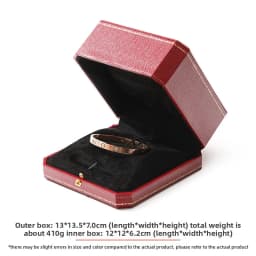 Ele European Sle Nelace Bracelet Ring Earring Box High End Jewelry Paaging Box with Octagonal Bule for Gifts