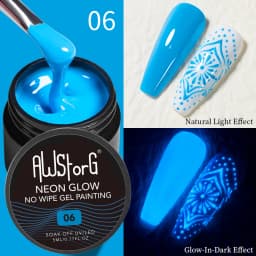 AWStorG Hema Free Poly Nail Gel 30ML Acrylic Gel Finger Extension Transparent Nail Art Extension Quick Building Soak Off UV