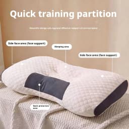 Neck Massage Pillow Orthopedic Cervical Neck Support Pillow Household SPA Relax Neck Pillow Travel Help Improve Sleep Quality