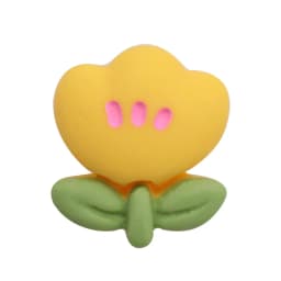 1-15pcs Resin Shoe Accessories Yellow Chicken Turtle Sunflower Dount Shoes Charms Decoration Fit Boys Girls Party Gift