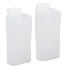 2PCS Oil Mixing Bottle Container 600ML 2 Stroke Oil Petrol Fuel Mix Bottle Professional Stable High Accuracy for Ironing Machine