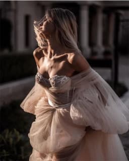 Customized Exquisite Sweetheart Neckline Wedding Dresses Off The Shoulder Lace Appliques Sweep Train Bridal Gowns Vestido De Noi