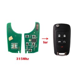 433Mhz 2 Buttons Remote Key For Vauxhall Opel Astra J Corsa E Insignia Zafira C 2009-2015 Transponder Chip ID46 315Mhz Flip Car