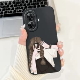 For Realme Note 60 Case RMX3933 Cool Machine Fashion Painted Cover Soft TPU Phone Case For Realme Note 60X Note60 Narzo N61 Bags