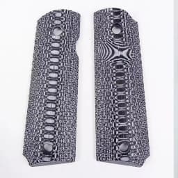 1 Pair 1911 Full Size Grips 3 Colors G10 Material Handle Grips Patch Custom Grips CNC Handle Grips