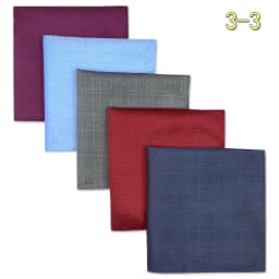 5 Pack Mens Suit Pocket Square Handkerchief Set Various Hanky Lot Classic Gentlemen Wedding Gift Accessories Large Dropshipping