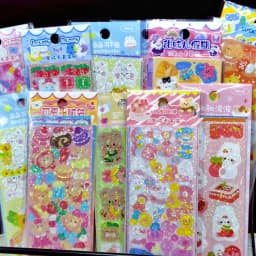 10 - 100PCS Cute Sparkle Polco Deco Sticker Pack - Korean Kawaii Glitter Sticker Seal for Toploaders, Polaroids & Photocard