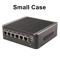 Intel N100 8505 7505 6305 6x I226-V 2.5G Firewall Server Fanless Mini PC DDR4 NVMe 1*COM Type-C PfSense OPNsense Mini Computer