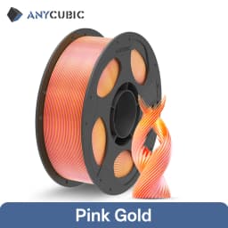 ANYCUBIC Dual-Color Silk Filament Silk Texture FDM 3D Printer PLA Filament Shine Bright Multicolor Silk 3D Printing Material