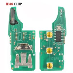 jingyuqin Remote Car Key Circuit Board For VW Beetle Caddy Eos Golf 6 Jetta Tiguan Seat Skoda Fabia 434Mhz ID48 Chip 5K0837202AD