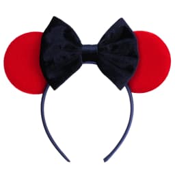 1pc Elegant Velvet Hair Accessory Fashion Solid Color Mickey Mouse Ear Headband For Wear Party Theme Parks Women Headband