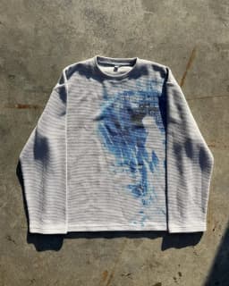 Womens Grey Zip Up Hoodie Tie Dye Abstract Art Streetwear Casual Pullover Artistic Expression Graphic Pattern Sweatshirt