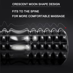 Crescent Solid Foam Axis 45*13cm Yoga Post Ideal for Fitness, Yoga, Pilates and Muscle Relaxation