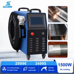 2000W Air-Cooled Laser Cleaning Machine Portable Handheld Rust Paint Oxide Removal Cleaner 110V/220V CE