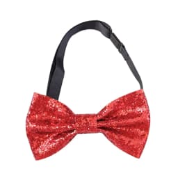 Fashion Shiny Paillette Sequins Bowtie Dance Bowknot Neck Decoration Stage Performance Tie Adjustable Necktie Party