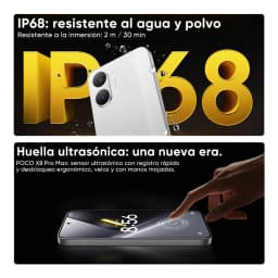 Smartphone POCO X8 Pro Max 5G Global Version MediaTek Dimensity 9500s 6.83" 1.5K 120Hz Ultra-bright AMOLED Display 8500mAh NFC