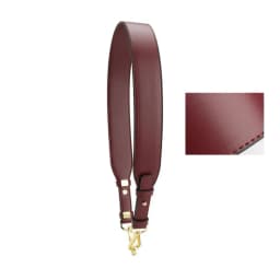 Crossbody Bag Strap Replacement Shoulder Strap Adjustable Faux Leather Purse Strap with Metal Clasps Replacement for Handbags
