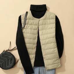 SEDUTMO Ultra Light Thin Duck Down Vest Women Quilted Winter Pocket Short Warm Basic Jacket Autumn Casual Waistcoat ED2060