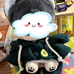 Doll Clothes 20cm Cotton Doll Replacement Clothes Hooded Sweaters Plush Doll Clothes Children's Holiday Gifts